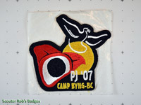 2007 - 10th British Columbia & Yukon Jamboree - Hat Badge [BC JAMB 10-6a]